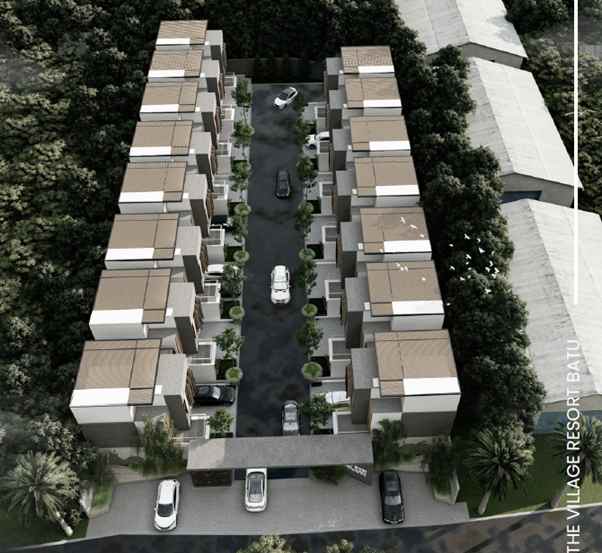 dijual villa metro sisir the village resort