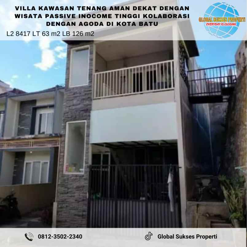 dijual villa perum d jagad land