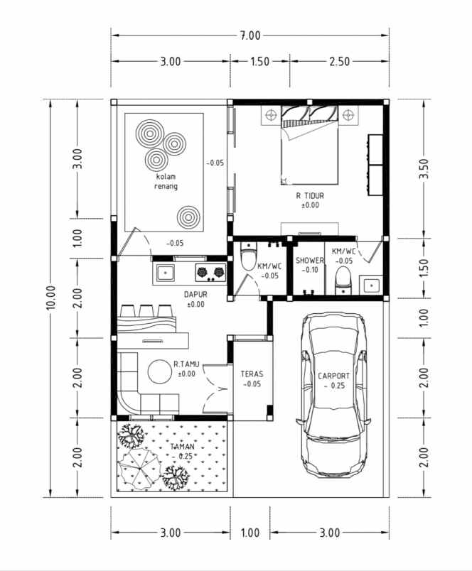 dijual villa shm pesona villa sejahtera