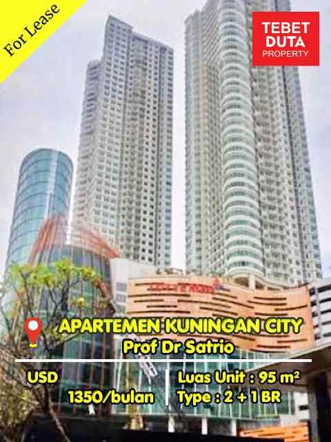 disewakan apartemen jl prof dr satrio