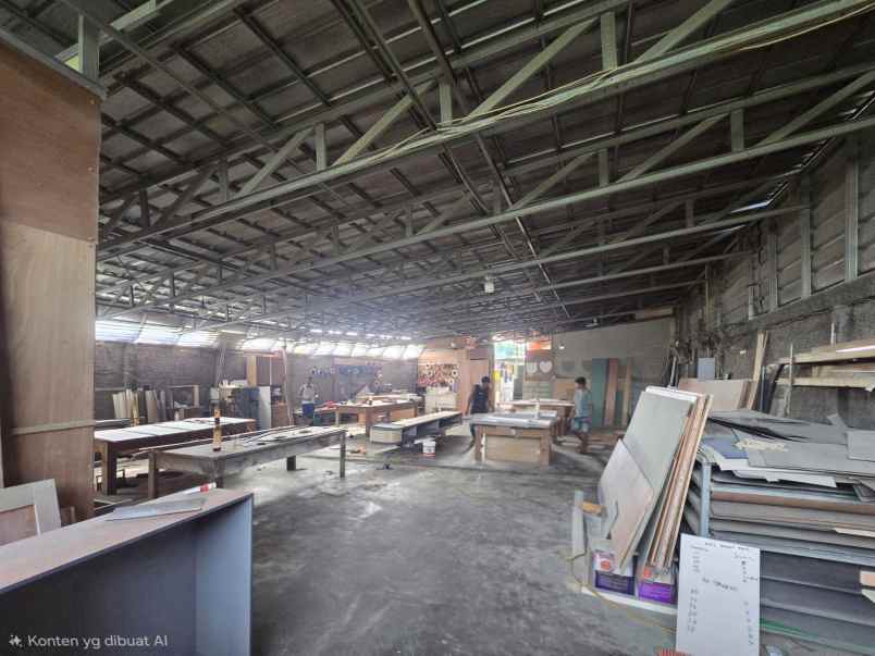 disewakan ruko gudang kantor jalan raya jl vihara rt