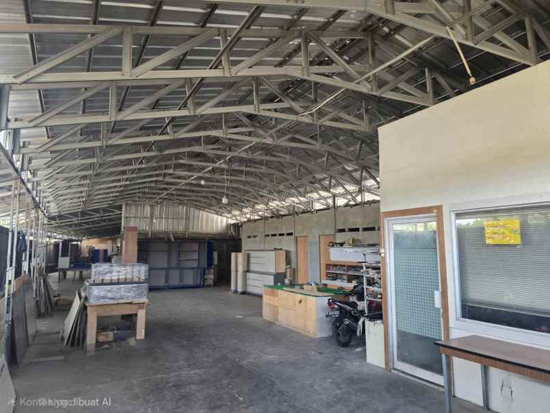 disewakan ruko gudang kantor jalan raya jl vihara rt