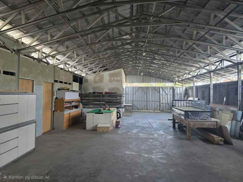 disewakan ruko gudang kantor jalan raya jl vihara rt