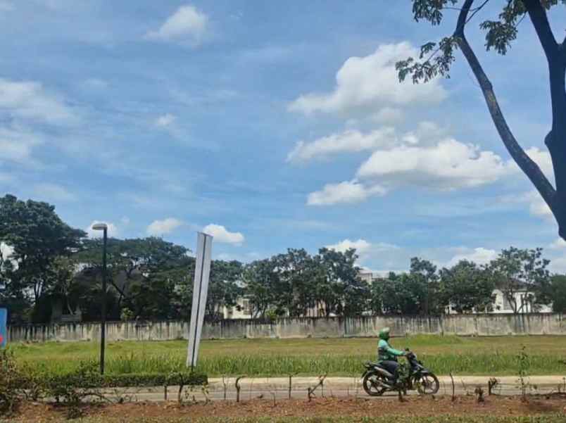 disewakan tanah jl bsd raya utama