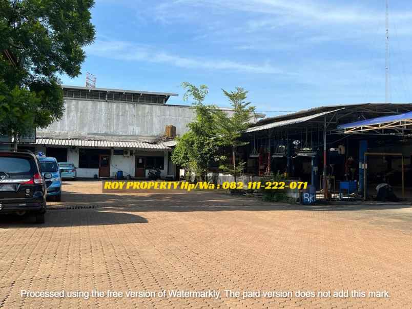 disewakan tanah jl raden inten ii duren