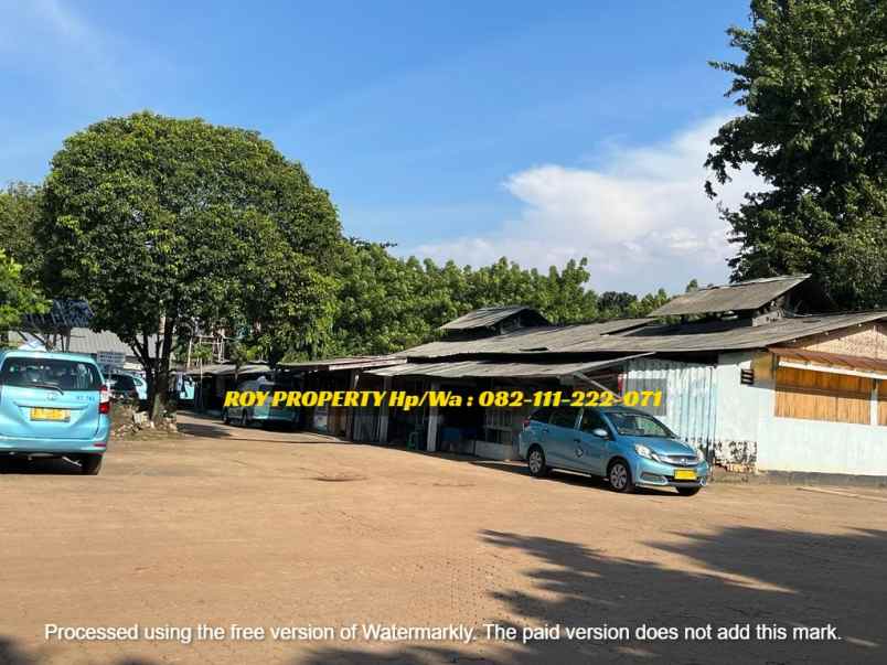 disewakan tanah jl raden inten ii duren