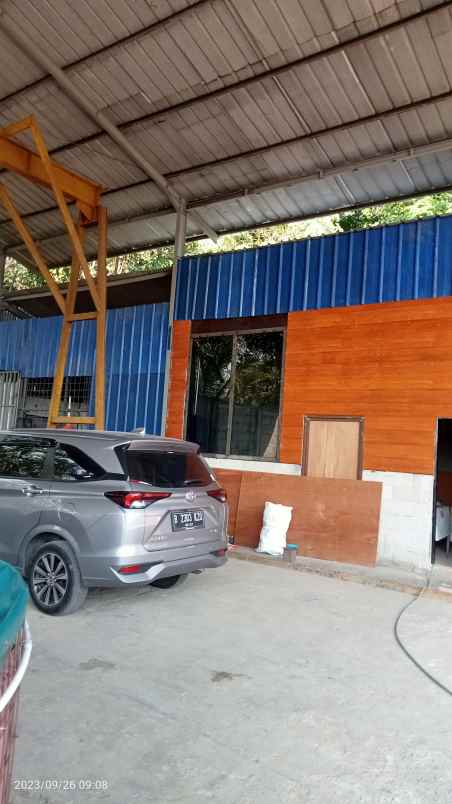 disewakan workshop 500 m2 setu bekasi