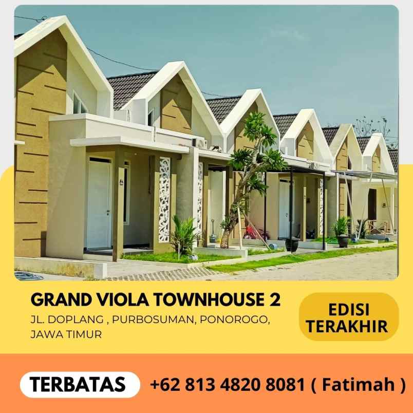 edisi terakhir rumah syariah minimalis ponorogo