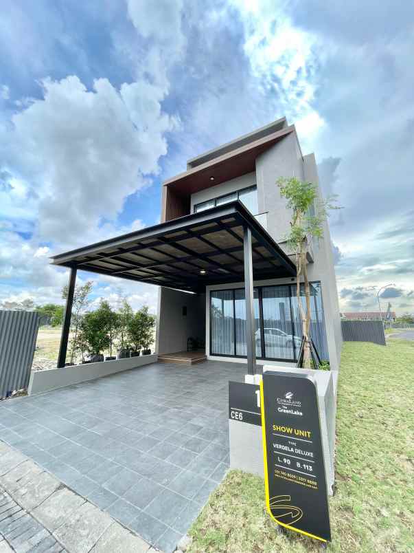 hunian nyaman dan asri di citraland greenlake surabaya