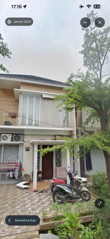 jual rumah 2 unit jadi 1 cluster di the royal park
