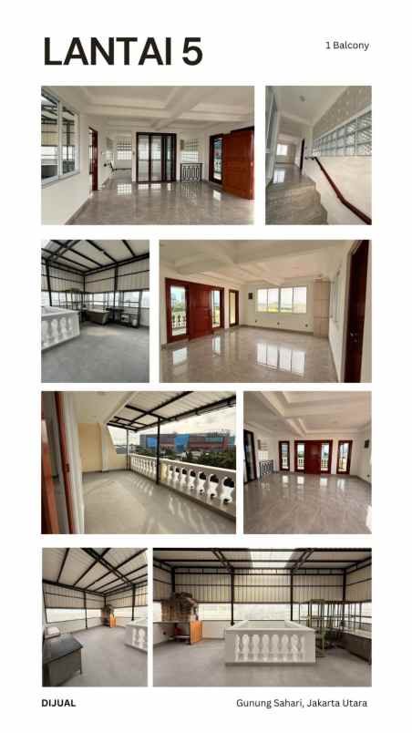 jual rumah baru bisa ruang usaha gunung sahari jak ut