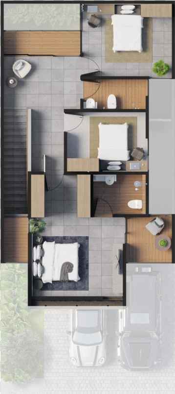 jual rumah baru central park mulyosari surabaya timur