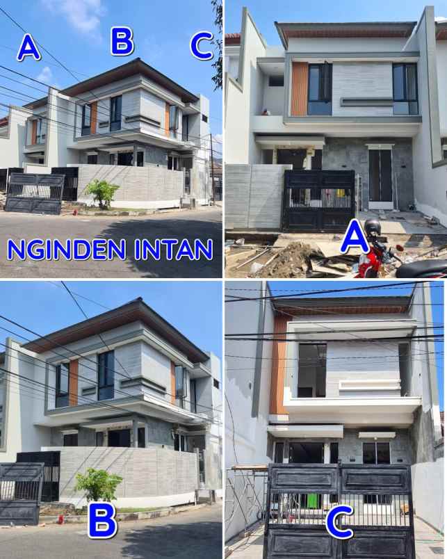 jual rumah baru nginden intan surabaya timur