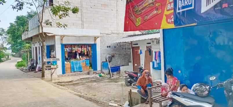 jual rumah kontrakan 2 pintu di gunung sindur
