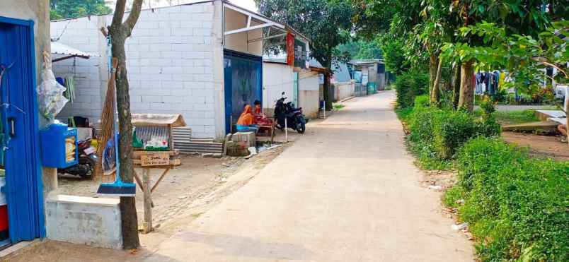 jual rumah kontrakan 2 pintu di gunung sindur