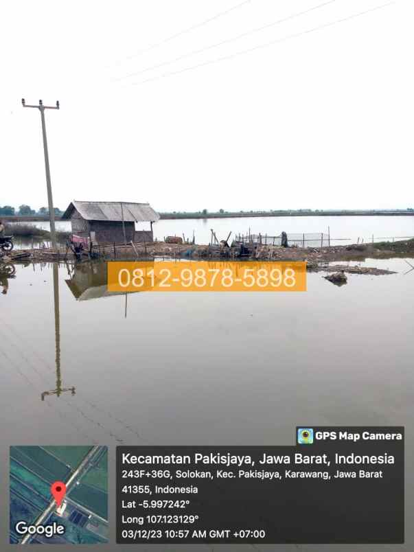 jual tanah lahan solokan pakis jaya karawang 5c63e8