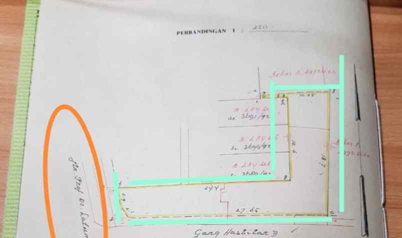 kavling komersial di latumenten jakarta barat