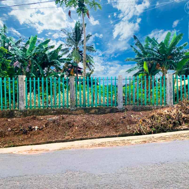 kavling pinggir jalan sukatani siap bangun 200 m2