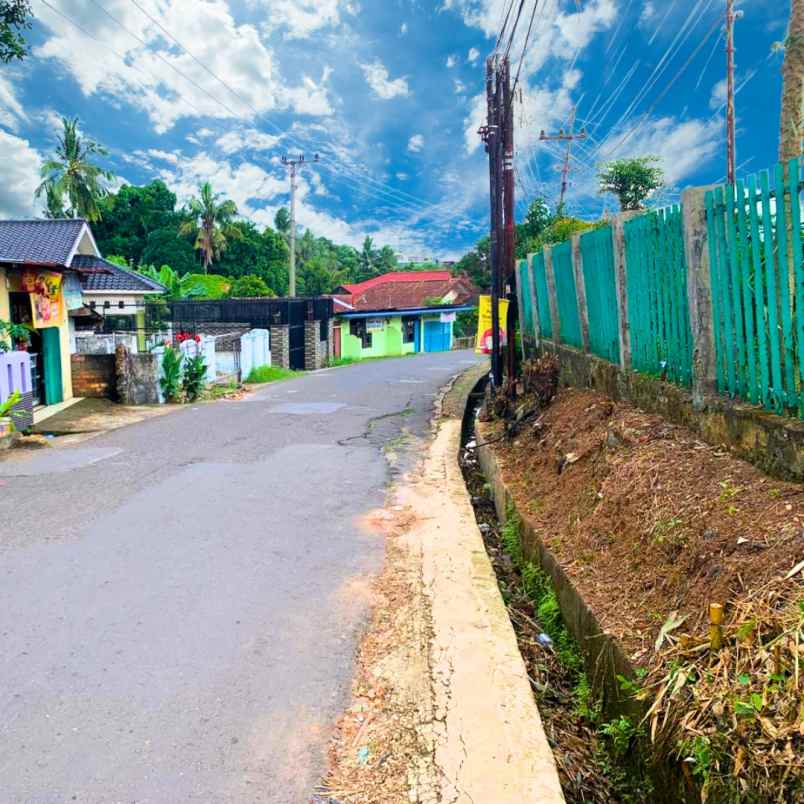 kavling pinggir jalan sukatani siap bangun 200 m2