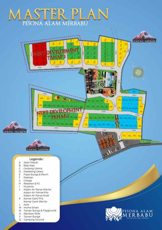 kavling tanah pesona alam merbabu