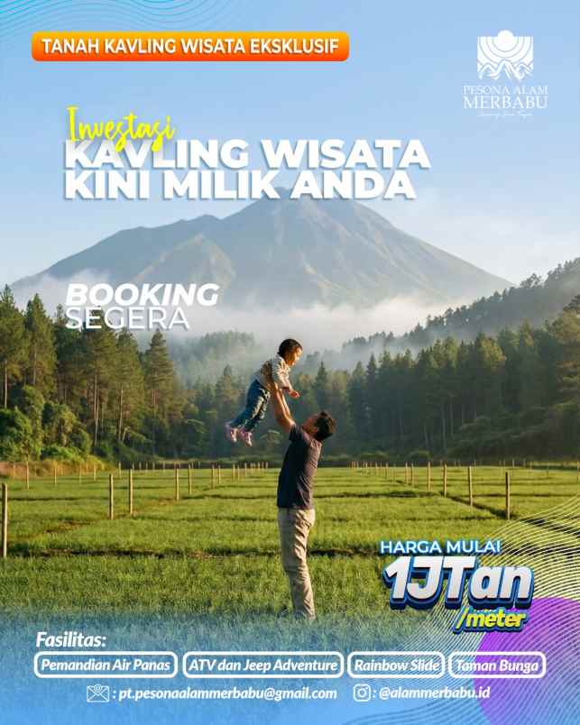 kavling tanah pesona alam merbabu