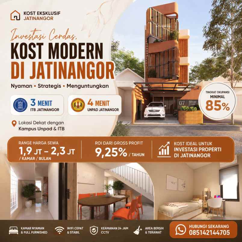 kosan eksklusif pinggir jalan sisa 1 unit terakhir