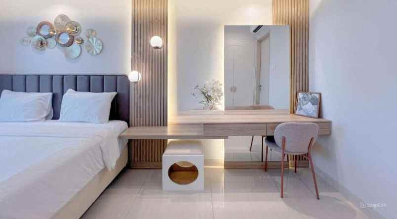la riz furnished mewah lantai 10 type 2br