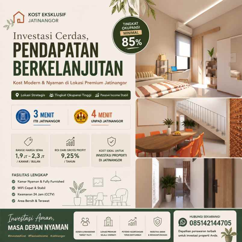 langka kosan premium dekat unpad itb