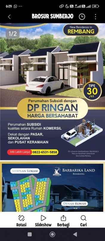 murah o857 31o8 1831 jual rumah subsidi rembang kota