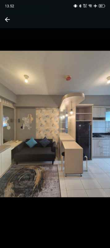 new furnish apartemen educity harvard lantai 3