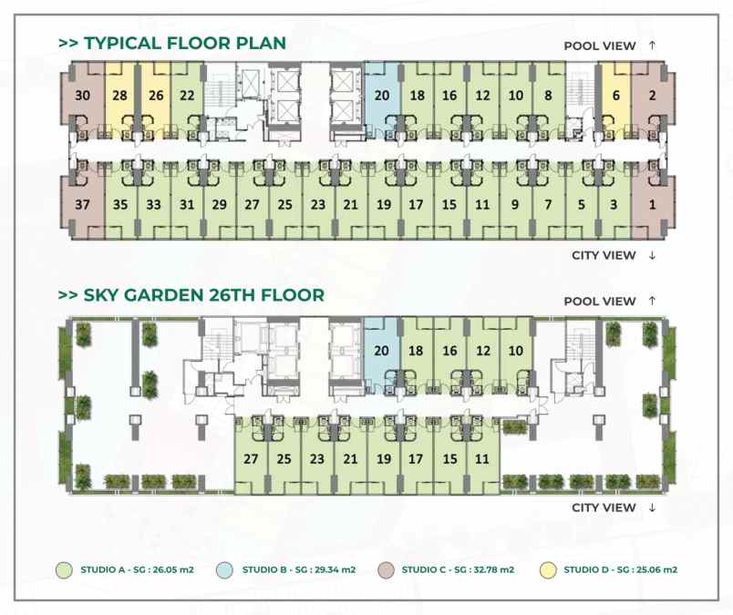 pacific garden campus town apartment