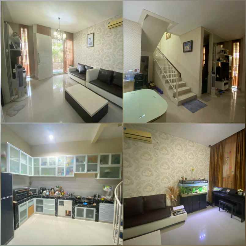 pakuwon city east cost park semi furnish row 3 mobil