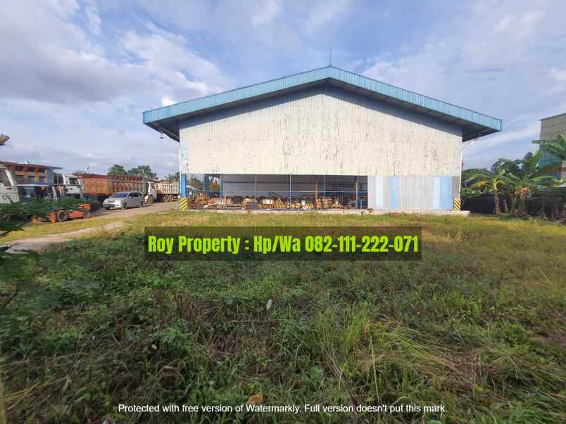 ruko gudang kantor jl soekarno hatta siring