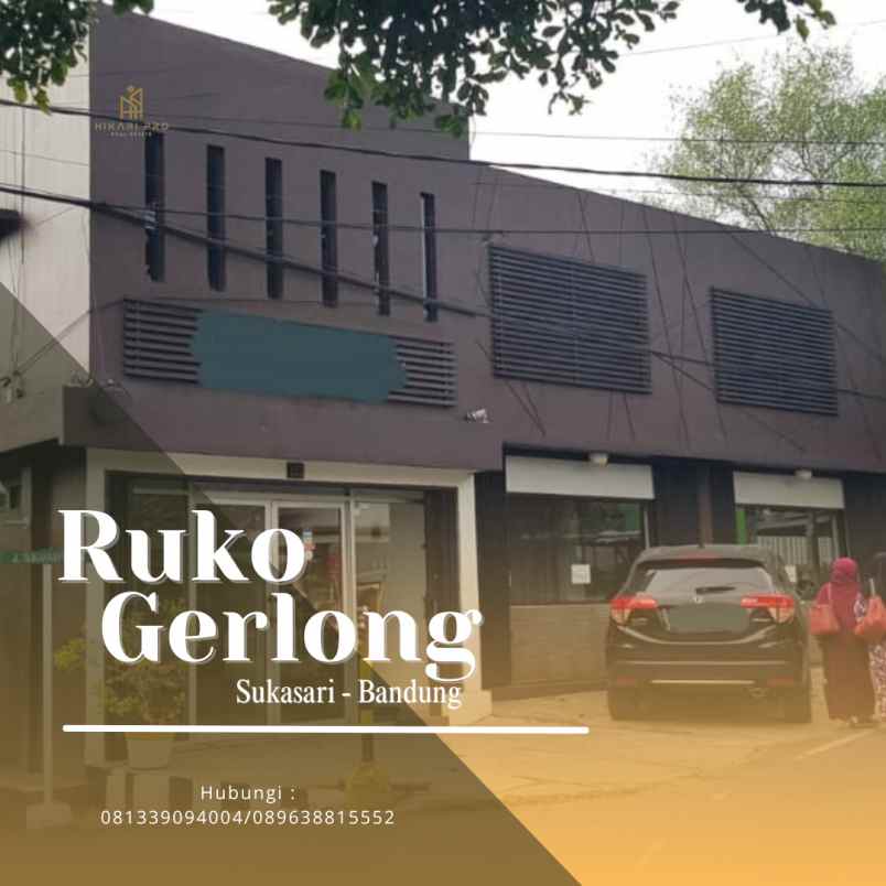 ruko potensial mainroad gerlong sukahaji sutami