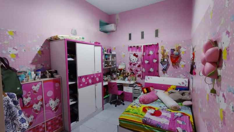 rumah 2 lantai luas 120m type 2kt harapan jaya bekasi