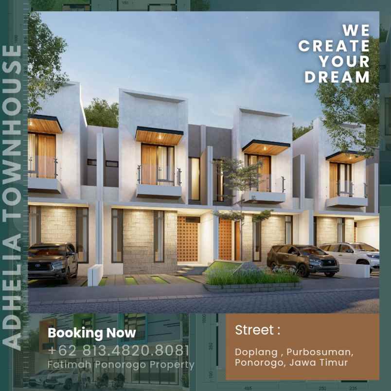 rumah 2 lantai tinggal 1unit terakhir ponorogo