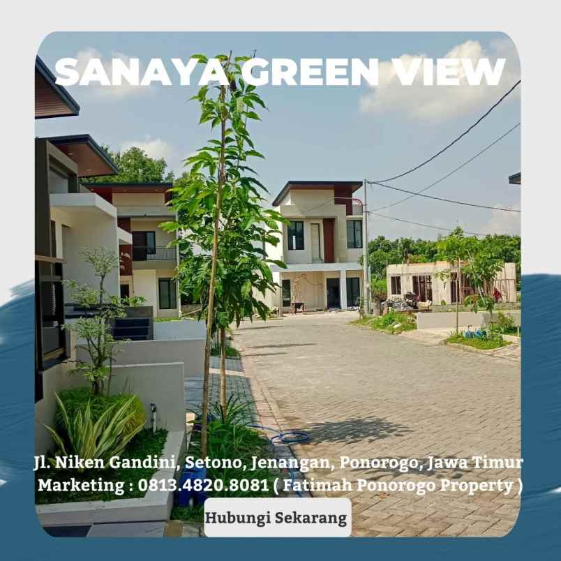 rumah asri dan nyaman syariah ponorogo