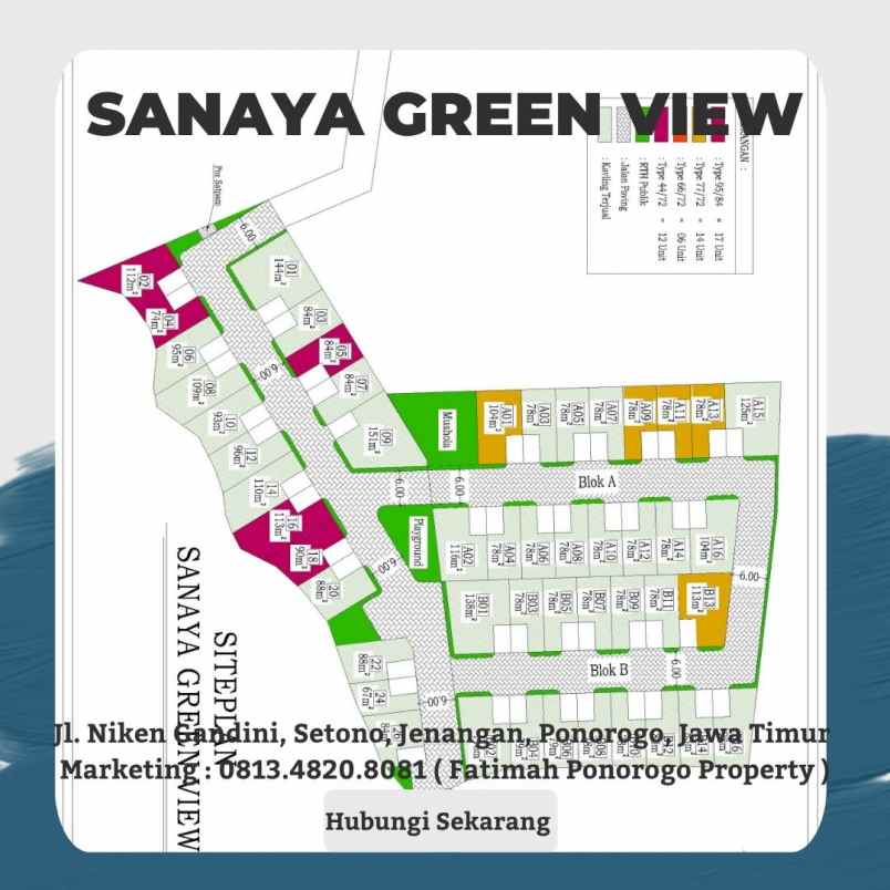 rumah asri dan nyaman syariah ponorogo
