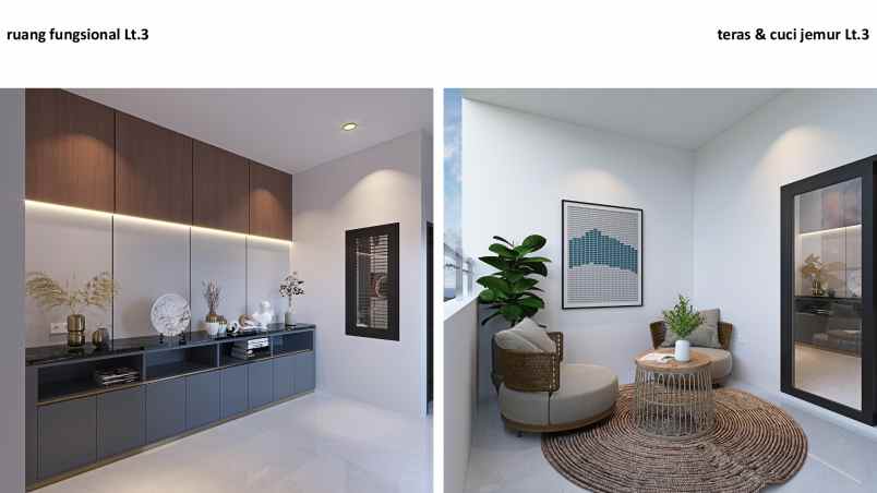 rumah baru 3 lantai di duri kepa jakarta barat