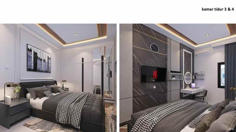 rumah baru 3 lantai di duri kepa jakarta barat