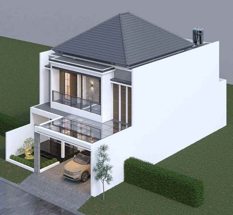 rumah baru konsep modern minimalis lokasi araya