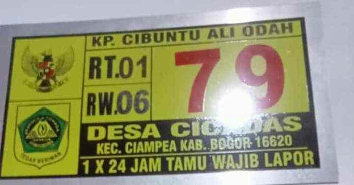 rumah bogor ciampea cicadas masih baru