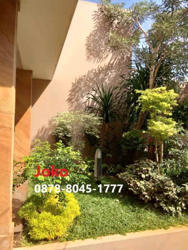rumah cantik 2 lt termurah jl kemang timur kemang