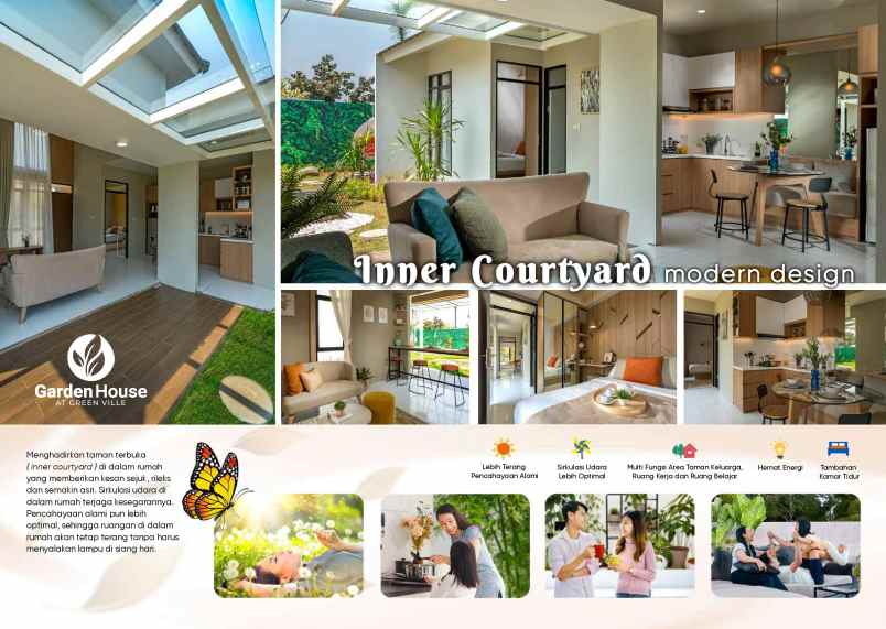 rumah cluster green ville