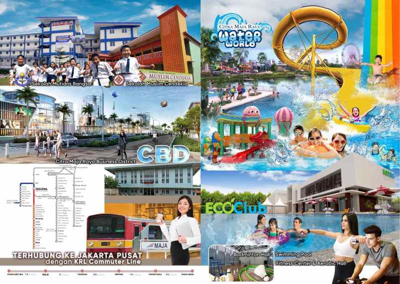 rumah cluster green ville