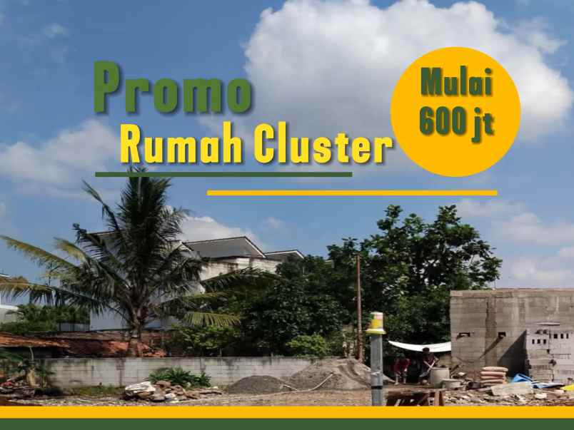 rumah cluster pondok aren bintaro