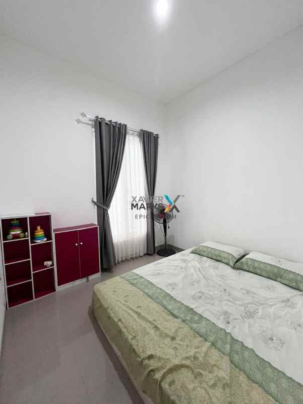 rumah di rungkut asri full furnished dekat merr