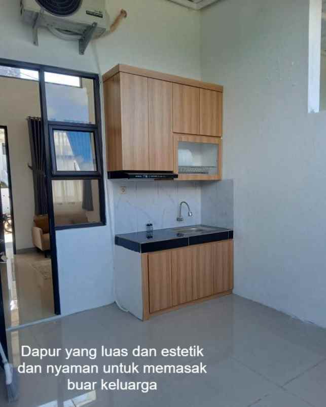 rumah full furnish view gunung salak