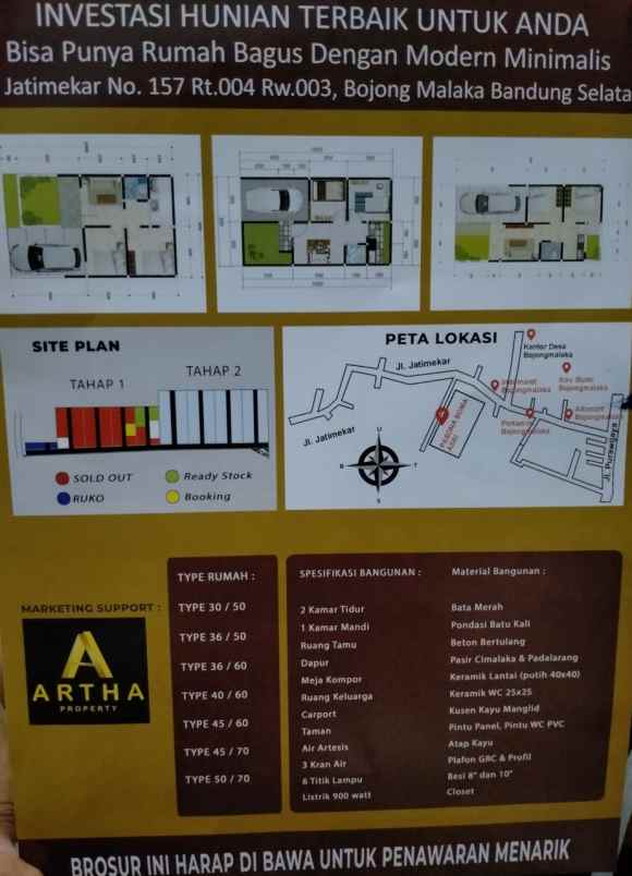 rumah jl jati mekar bojong