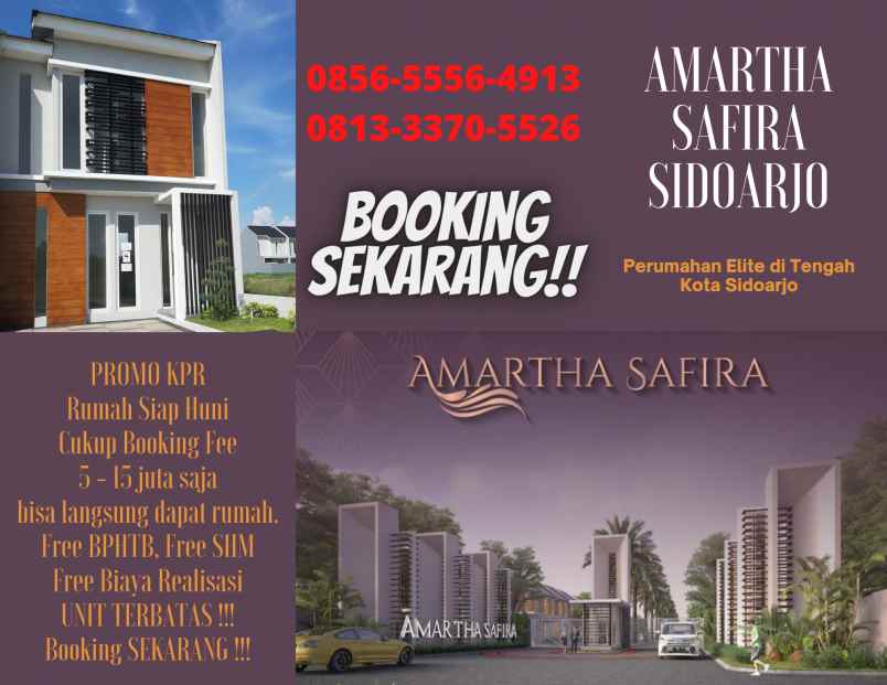 rumah jl raya sepande amartha safira